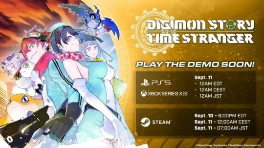 《数码宝贝物语：时空异客》试玩版9月11日上线