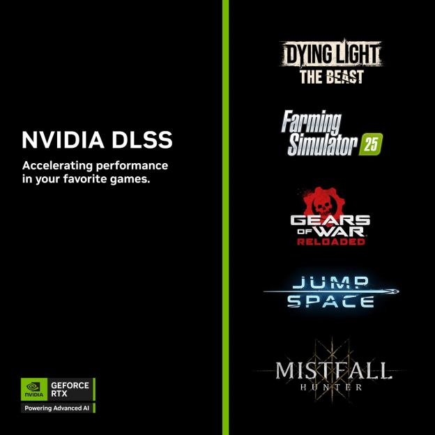 《消逝的光芒：困兽》首发即支持DLSS 4多帧生成、光追及NVIDIA Reflex，帧率画质双提升。