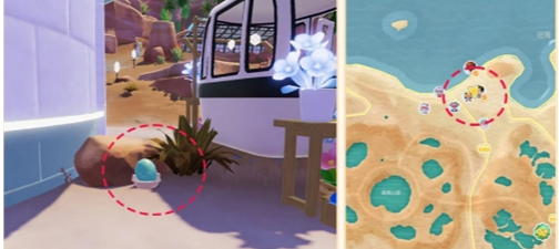 心动小镇2月3日温泉蛋位置一览