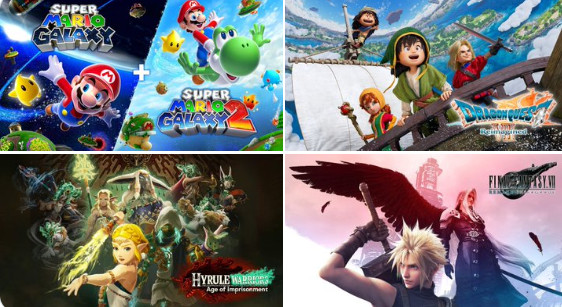 Switch 2首发游戏容量排行：《最终幻想7》成硬盘杀手