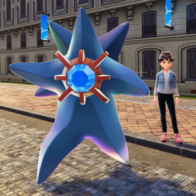 Mega宝石海星跑步姿势太鬼畜！玩家笑称：这什么奇行种？