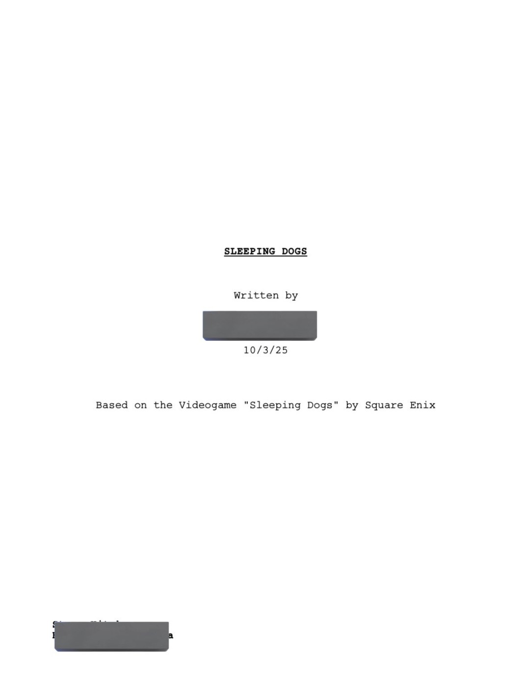 刘思慕官宣:《热血无赖》电影剧本写完,正在等开机!