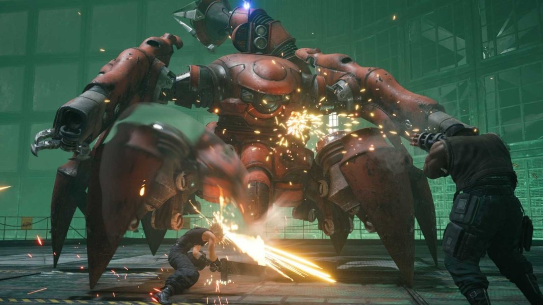 "《最终幻想7:重制版》总监谈战斗系统:动作or回合制尚未定调"  
(解析:1.保留核心信息;2.采用更口语化的游戏社区表达方式,"谈"和"or"更符合玩家讨论习惯;3."尚未定调"比"未确定未来"更简洁有力;4.突出玩家最关心的"战斗系统"焦点)