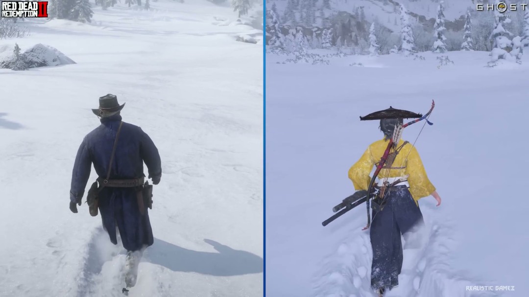 《荒野大镖客2》vs《对马岛之魂》神仙打架!谁才是开放世界之王?