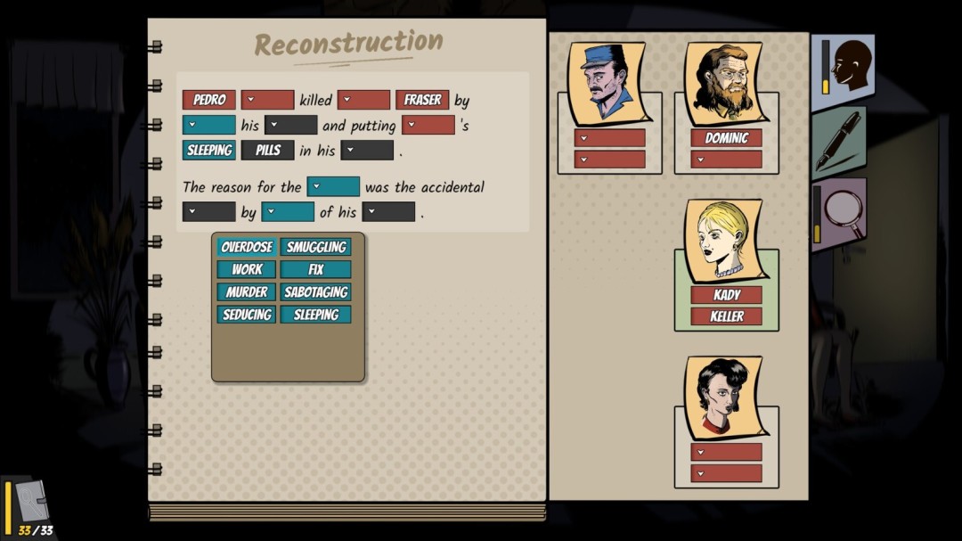 《机密谋杀案中案》试玩版现已登陆Steam新品节!硬核推理玩家速来挑战。