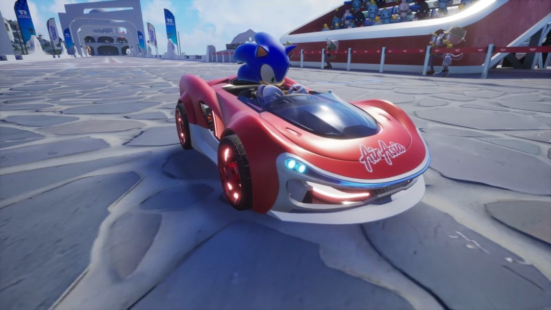 亚航“索尼克”主题飞机亮相!《索尼克赛车》涂装酷炫登场