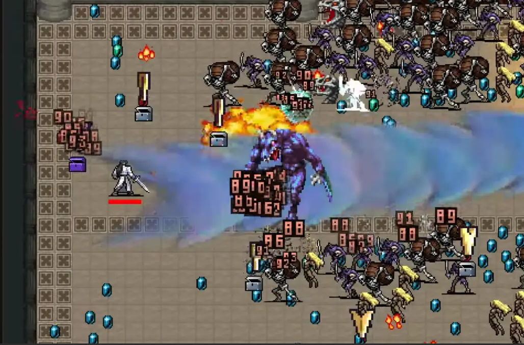 《吸血鬼幸存者》与《恶魔城》惊喜联动!海量新武器道具全面上线