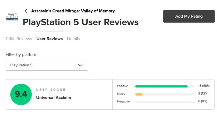 玩家狂喜!《刺客信条:幻景》DLC好评如潮