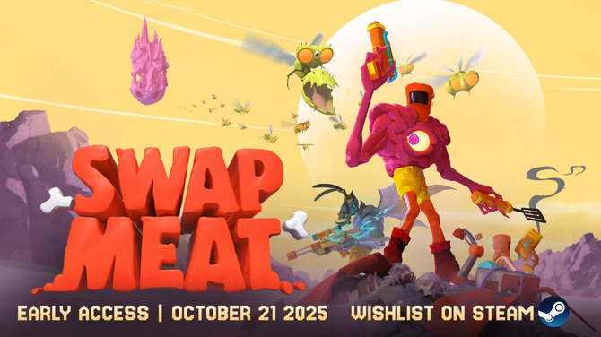 《血肉交换》开启抢先体验:怪诞画风+肉鸽射击,这场猎奇冒险等你来战! 《血肉交换》开启抢先体验:怪诞画风+肉鸽射击,这场猎奇冒险等你来战!