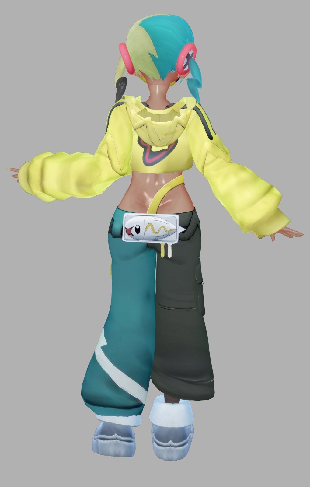 《宝可梦传说Z-A》角色模型遭破解 黑皮女神细节惊艳还原