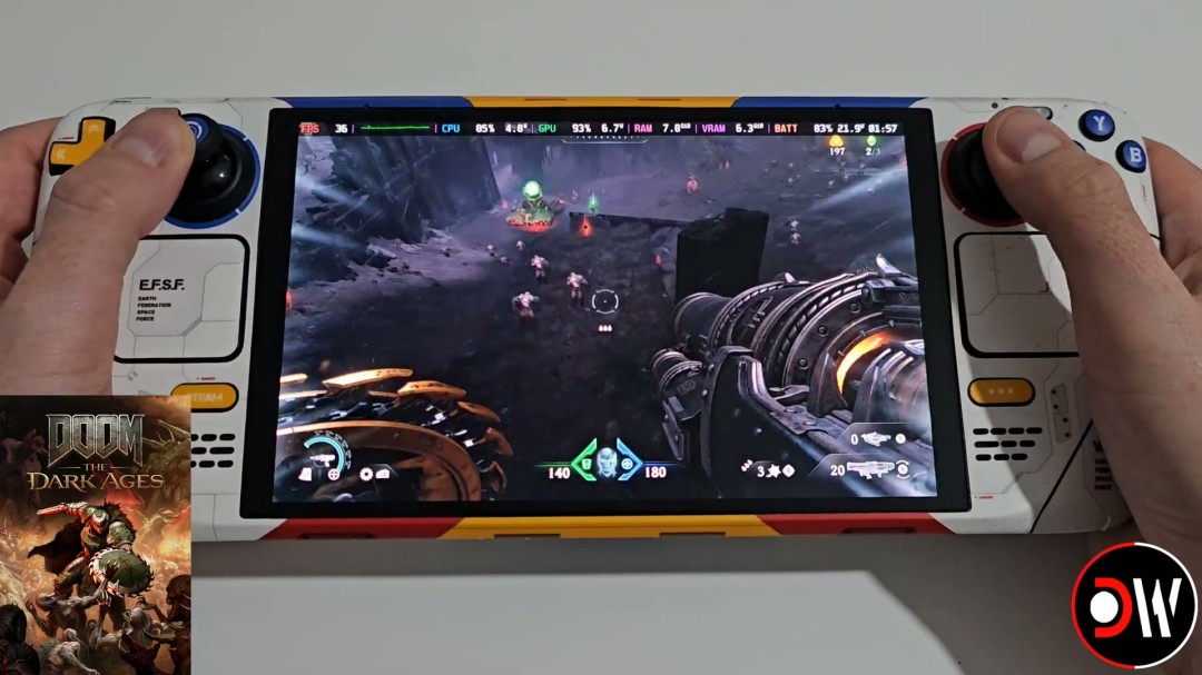 《毁灭战士:黑暗时代》现已通过Steam Deck认证!掌上开撕,随时畅玩!