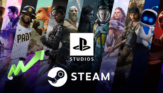 Steam平台PlayStation游戏收入破百亿,新作销量不及经典旧作