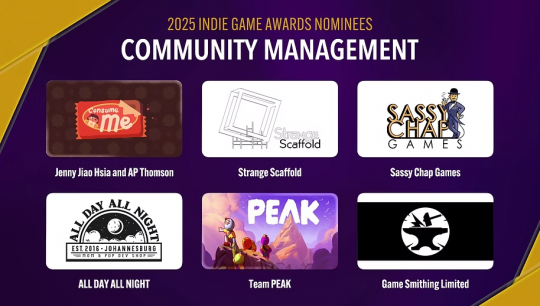 2025年度独立游戏大奖揭晓,增设“LGBT主题”特别奖项