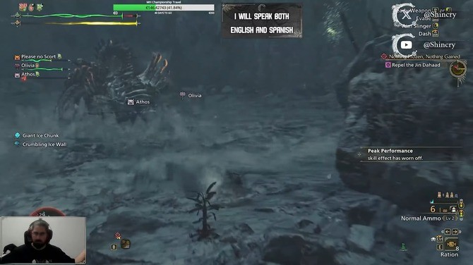 "《怪猎:荒野》神操作!大佬无伤单杀白炽龙 直呼史上最难BOSS"
(说明:1.保留了原意核心要素 2."神操作""大佬""单杀"更符合玩家社区用语 3."直呼"加强口语化表达 4.使用"史上"替代"生涯"扩大玩家共鸣 5.添加"BOSS"明确对象)