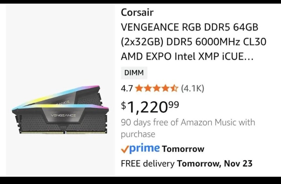 Epic老板发话:内存价格飙升,高端PC游戏将"难受"好几年