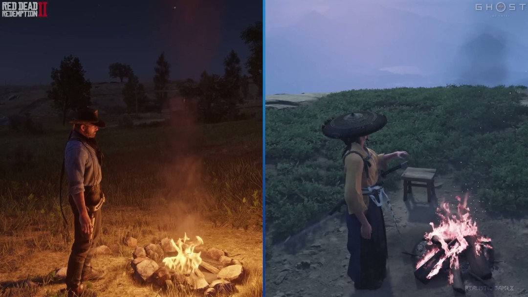 《荒野大镖客2》vs《对马岛之魂》神仙打架!谁才是开放世界之王?