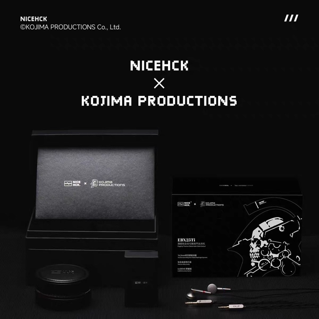 小岛工作室联名款!原道限量耳机开卖,2699元