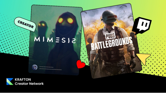 Krafton全球创作者计划KCN新活动上线,覆盖《PUBG》与《MIMESIS》两大游戏! Krafton全球创作者计划KCN新活动上线,覆盖《PUBG》与《MIMESIS》两大游戏!