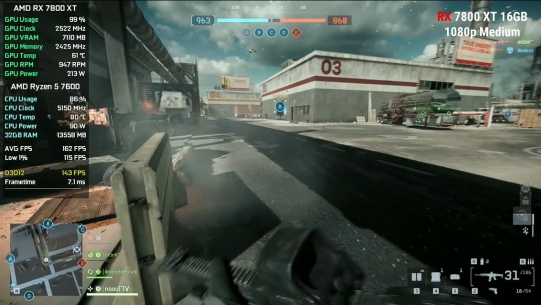 各档次显卡实测《战地6》:帧数远超预期,三帧电竞不玩梗!