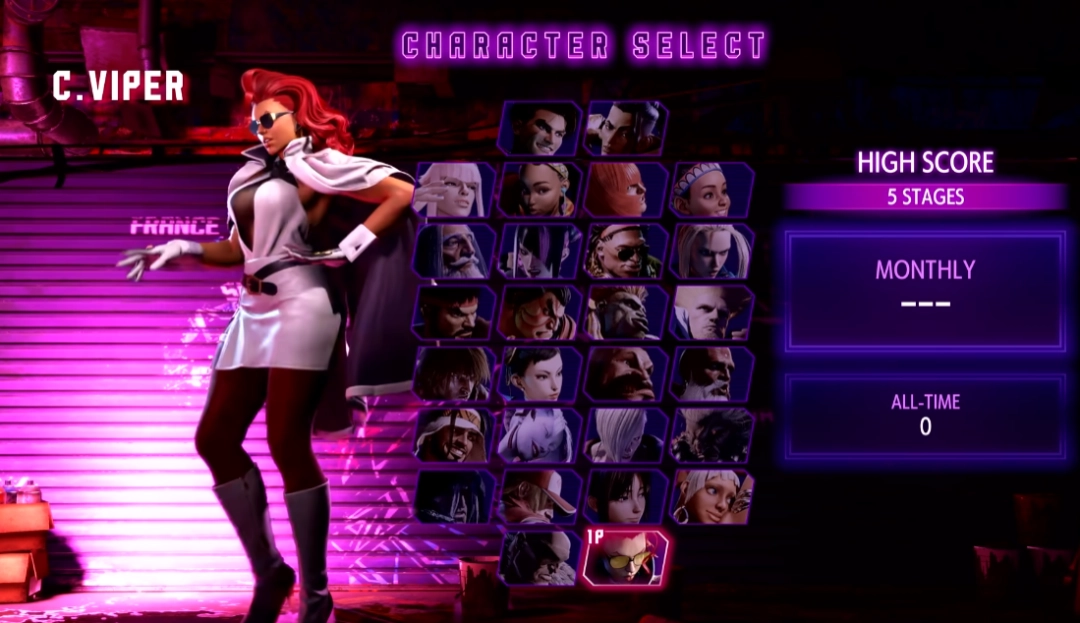 《街霸6》新角色“深红毒蛇”参战!全新版本更新现已上线