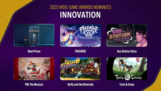 2025年度独立游戏大奖揭晓,增设“LGBT主题”特别奖项