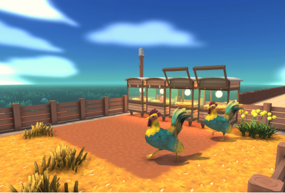 《金垦小镇》种田新玩法:养动物开火车,田园生活更有趣!