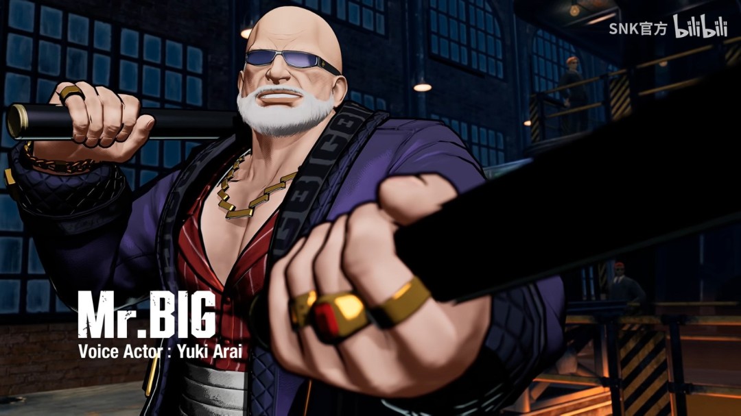 《饿狼传说》DLC新角色“Mr. Big”预告：群狼之城迎来黑帮教父！