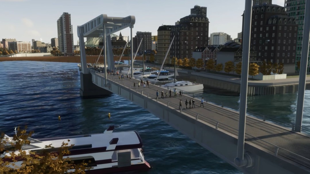 《城市：天际线2》"桥梁与港口"DLC 10月30日上线！基建党狂喜