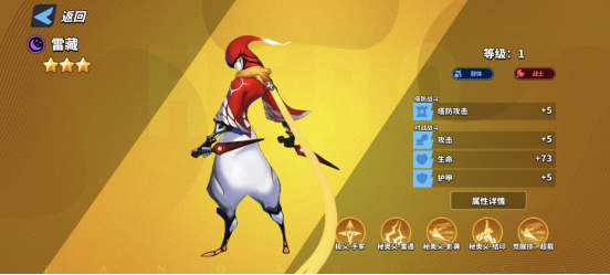 雷藏角色技能图鉴:超凡守卫战全解析