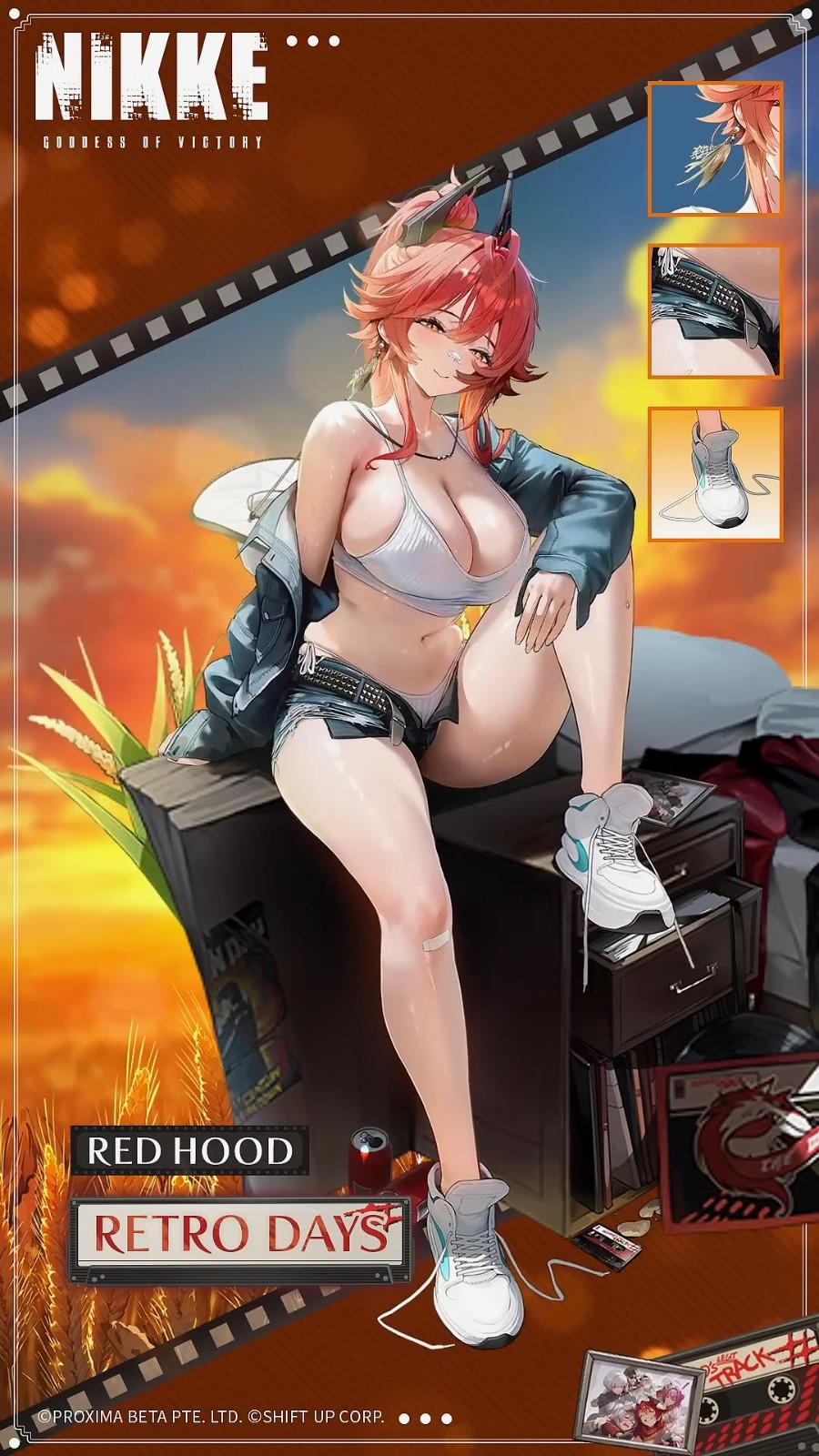 《妮姬》新皮肤爆料:小红帽&娜由塔夏日清凉时装 性感又吸睛!
(说明:改写要点:
1. 用"皮肤"替代"服装"更符合游戏玩家术语习惯
2. 增加"爆料"一词制造期待感
3. 使用"&"符号更符合游戏公告风格
4. 加入"夏日"场景词强化清凉属性
5. 调整语序使重点更突出
6. 保留原标题所有关键信息)