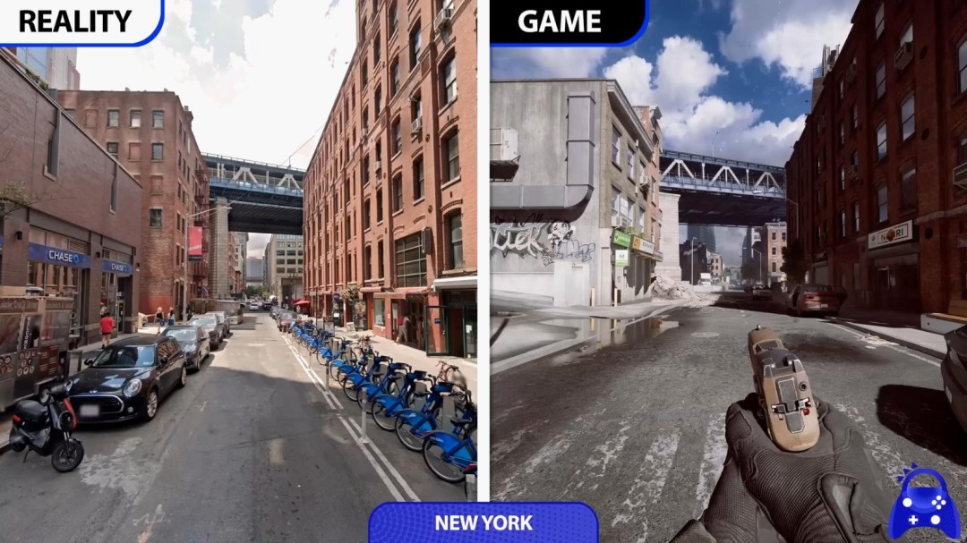 《战地6》场景神还原!游戏vs现实对比,这细节我直接看傻了