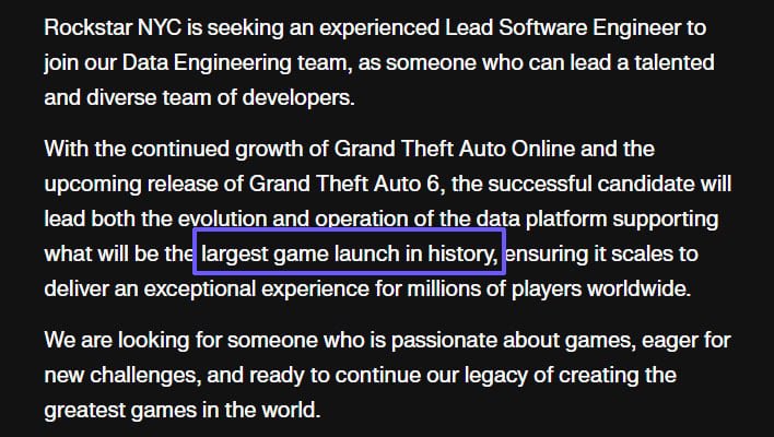 R星变卦?《GTA6》"史上最大规模发售"宣传语被偷偷删除