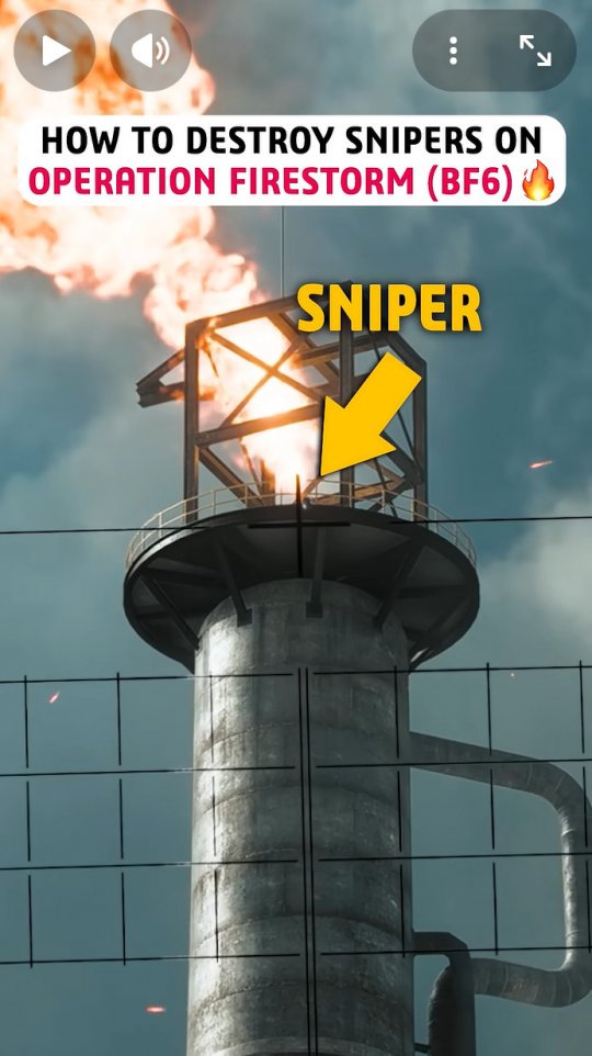 《战地6》火焰风暴地图:轻松制胜高塔狙击手技巧