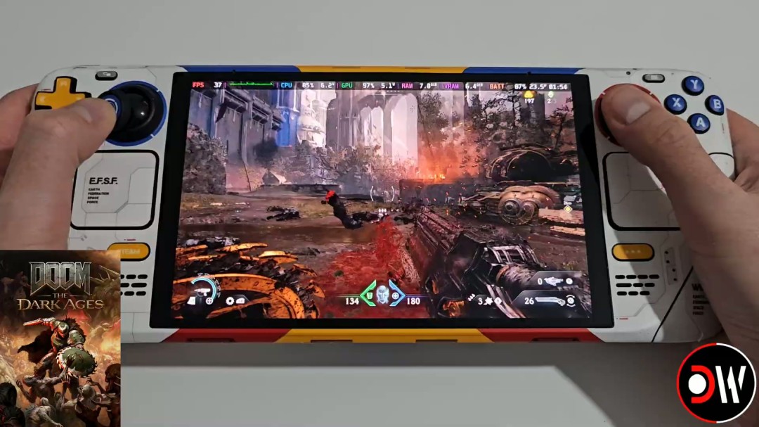 《毁灭战士:黑暗时代》现已通过Steam Deck认证!掌上开撕,随时畅玩!