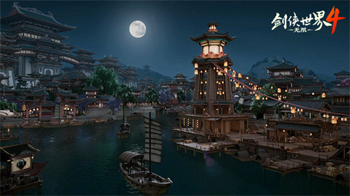《剑侠世界4:无限》动态天气系统：风雨晴雪尽在西山