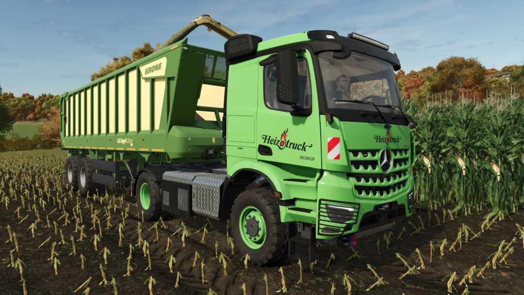 《Farming Simulator 25》推出“奔驰”扩展包：全新农机与车辆即将加入游戏！