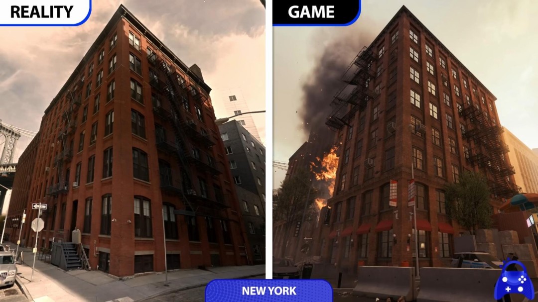 《战地6》场景神还原!游戏vs现实对比,这细节我直接看傻了