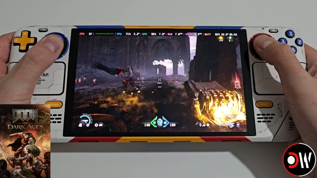 《毁灭战士:黑暗时代》现已通过Steam Deck认证!掌上开撕,随时畅玩!