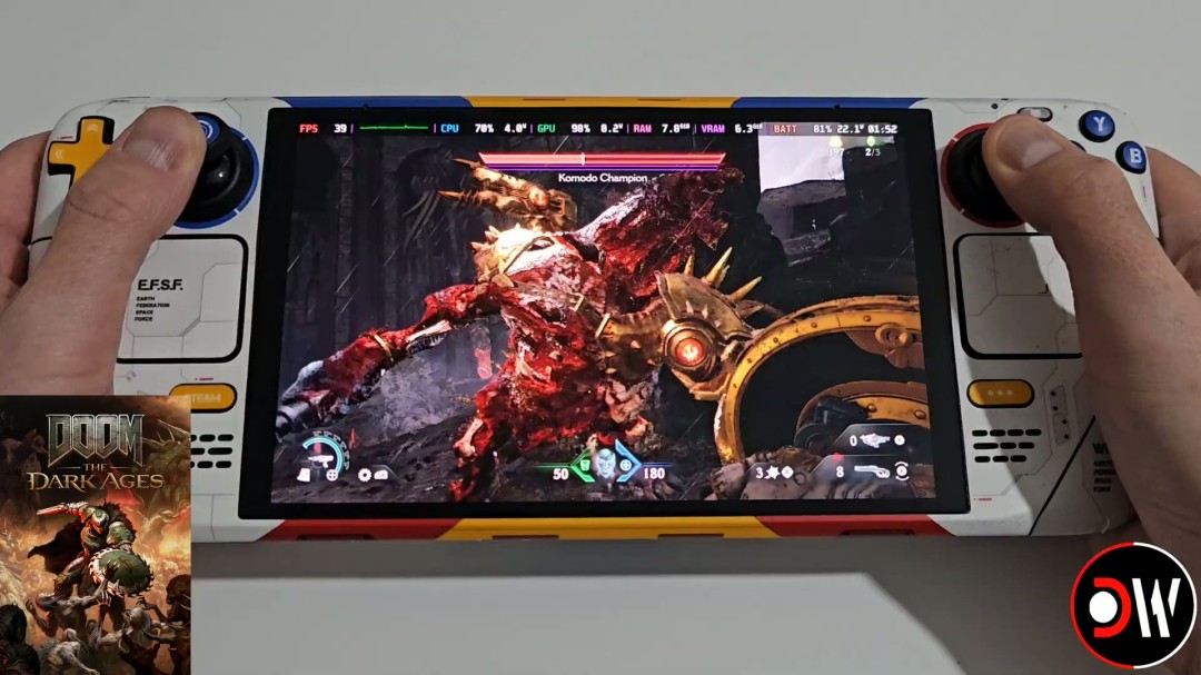 《毁灭战士:黑暗时代》现已通过Steam Deck认证!掌上开撕,随时畅玩!