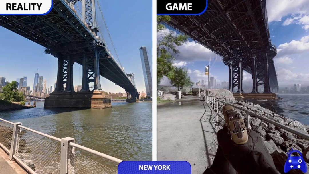 《战地6》场景神还原!游戏vs现实对比,这细节我直接看傻了