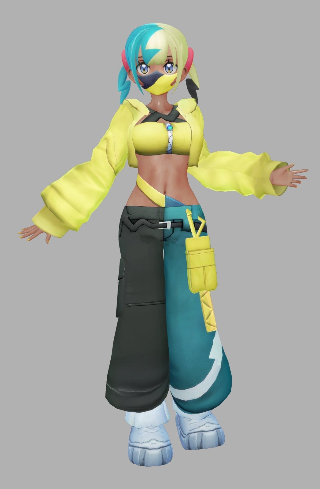 《宝可梦传说Z-A》角色模型遭破解 黑皮女神细节惊艳还原