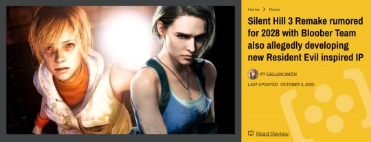 传Bloober开发《寂静岭3:重制版》及全新原创《寂静岭》游戏