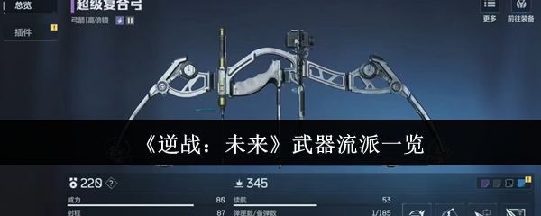 《逆战：未来》全武器流派解析
