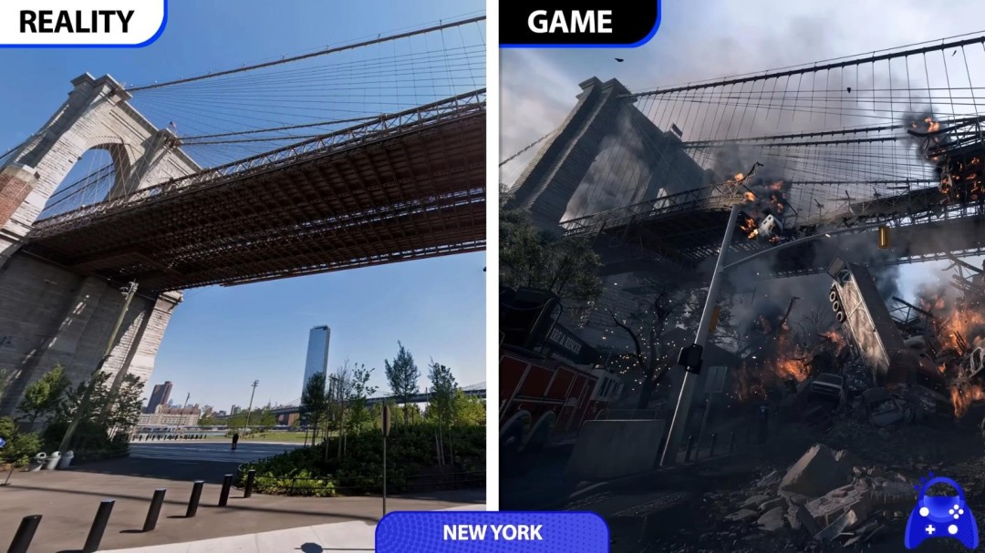《战地6》场景神还原!游戏vs现实对比,这细节我直接看傻了