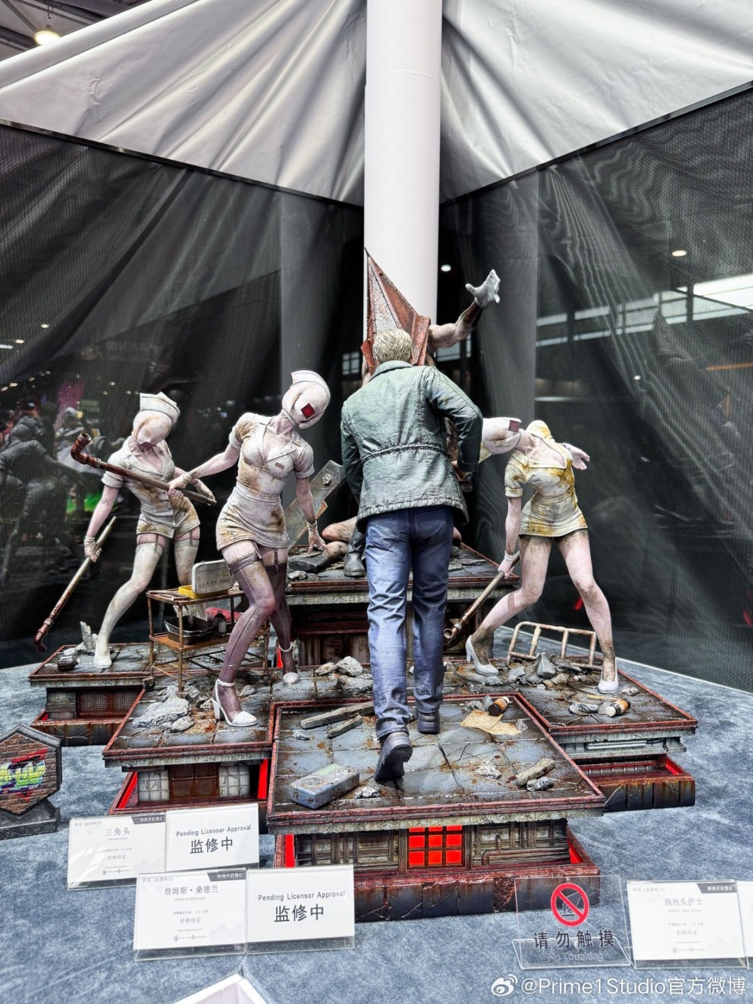 《寂静岭2》神级雕像盘点:护士造型逼真到头皮发麻! 《寂静岭2》神级雕像盘点:护士造型逼真到头皮发麻!