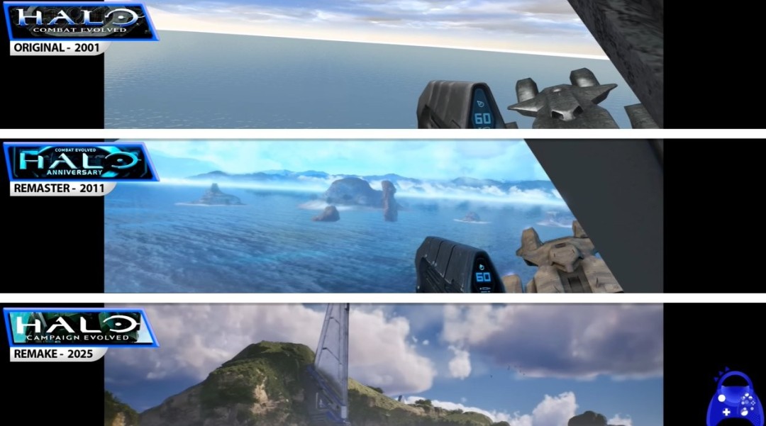 《光环》进化史:初代、高清复刻、重制版画质全面对比 《光环》进化史:初代、高清复刻、重制版画质全面对比