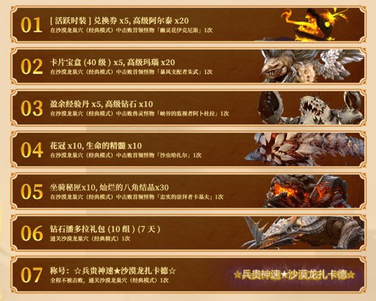 沙暴狂袭!《龙之谷》怀旧服沙漠龙巢穴悍然降临