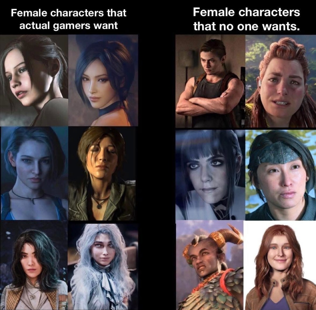 游戏角色颜值争议引爆外网：女性角色必须漂亮吗？