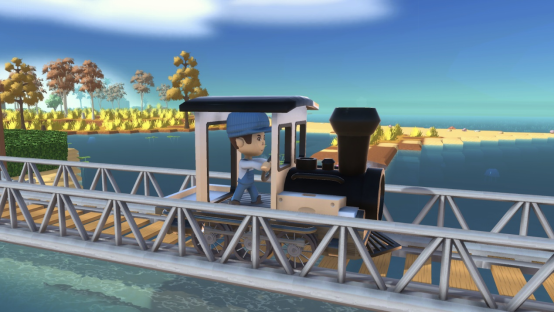 《金垦小镇》种田新玩法:养动物开火车,田园生活更有趣!