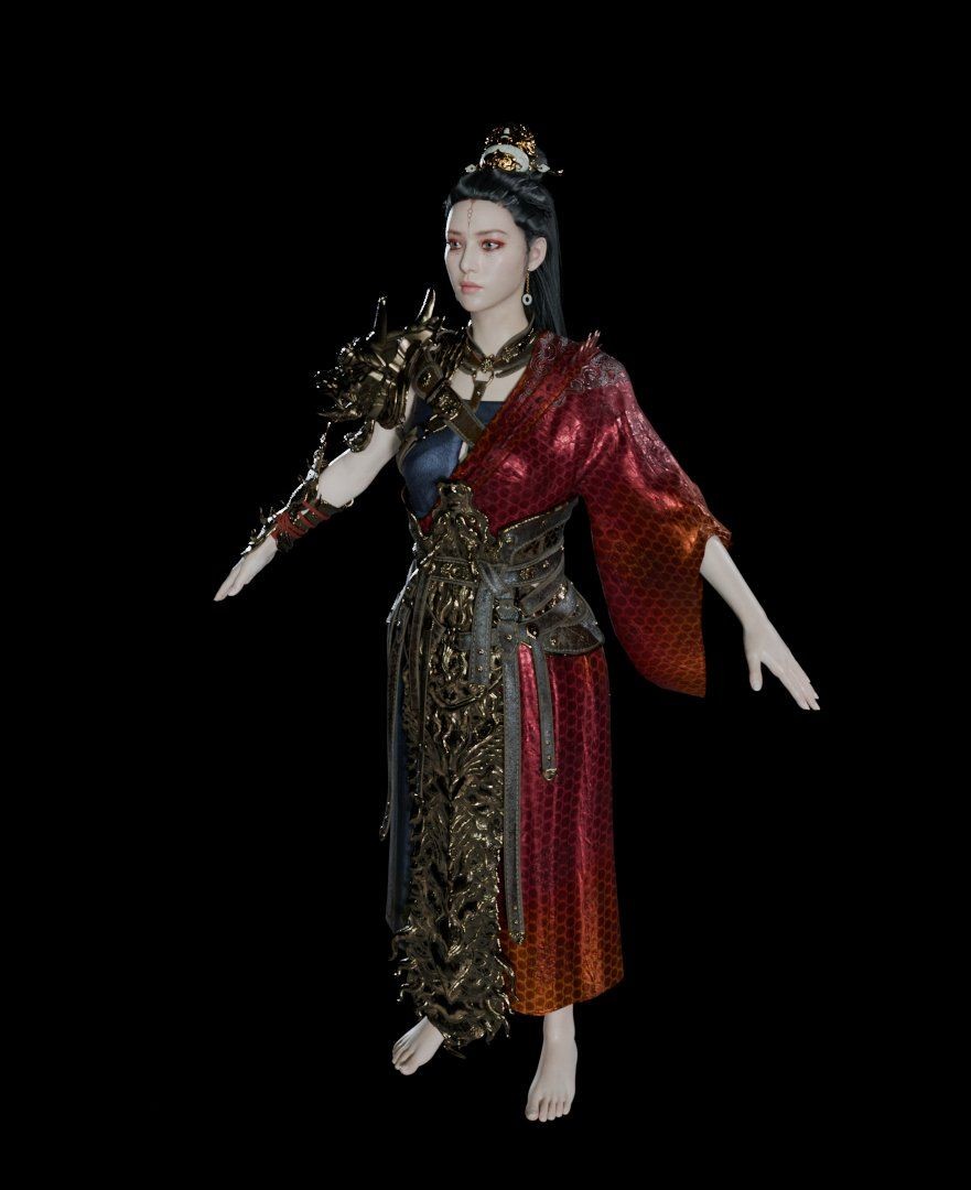 《黑神话:悟空》亢金星君高清3D造型首曝!与亢金龙共战场景惊艳